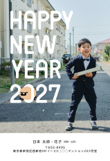 写真メインのサンプル画像